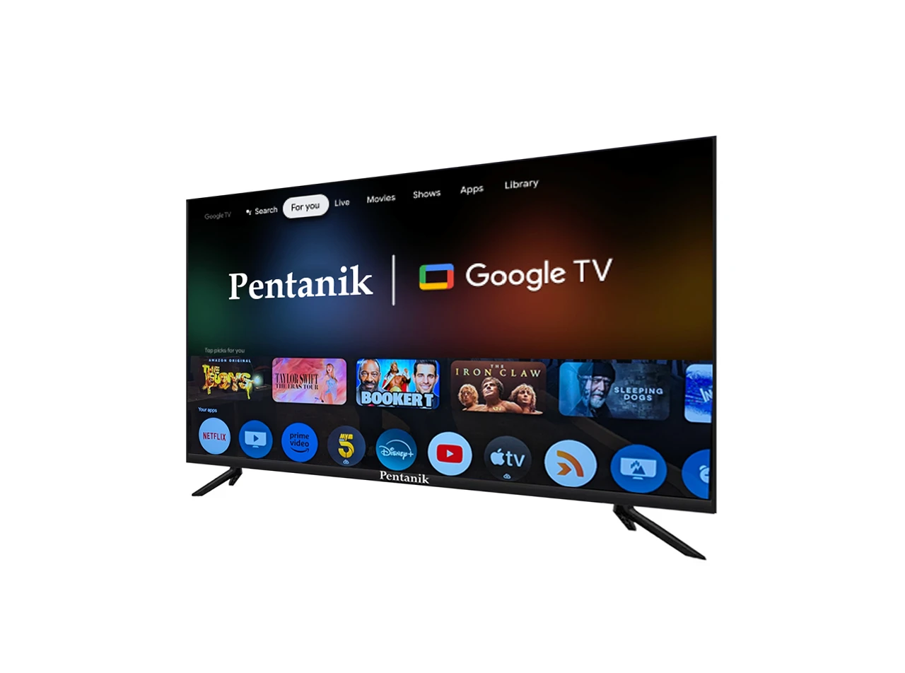 Pentanik Google TV 50 Inch 4K FL VC view 3